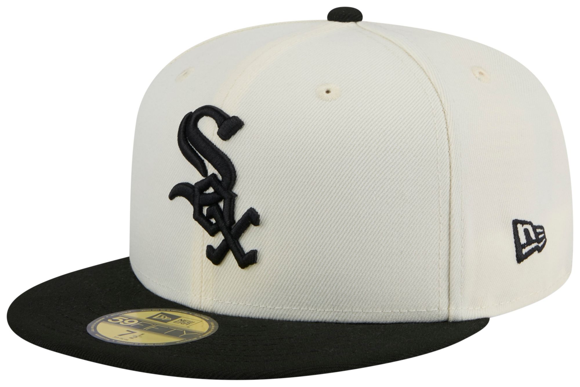 New Era Adult Chicago White Sox White 39Thirty Stretch Fit Hat