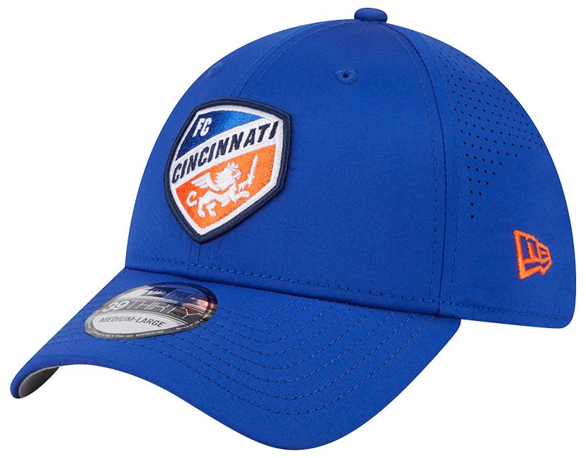 New Era Adult FC Cincinnati Blue 39Thirty Stretch Fit Hat