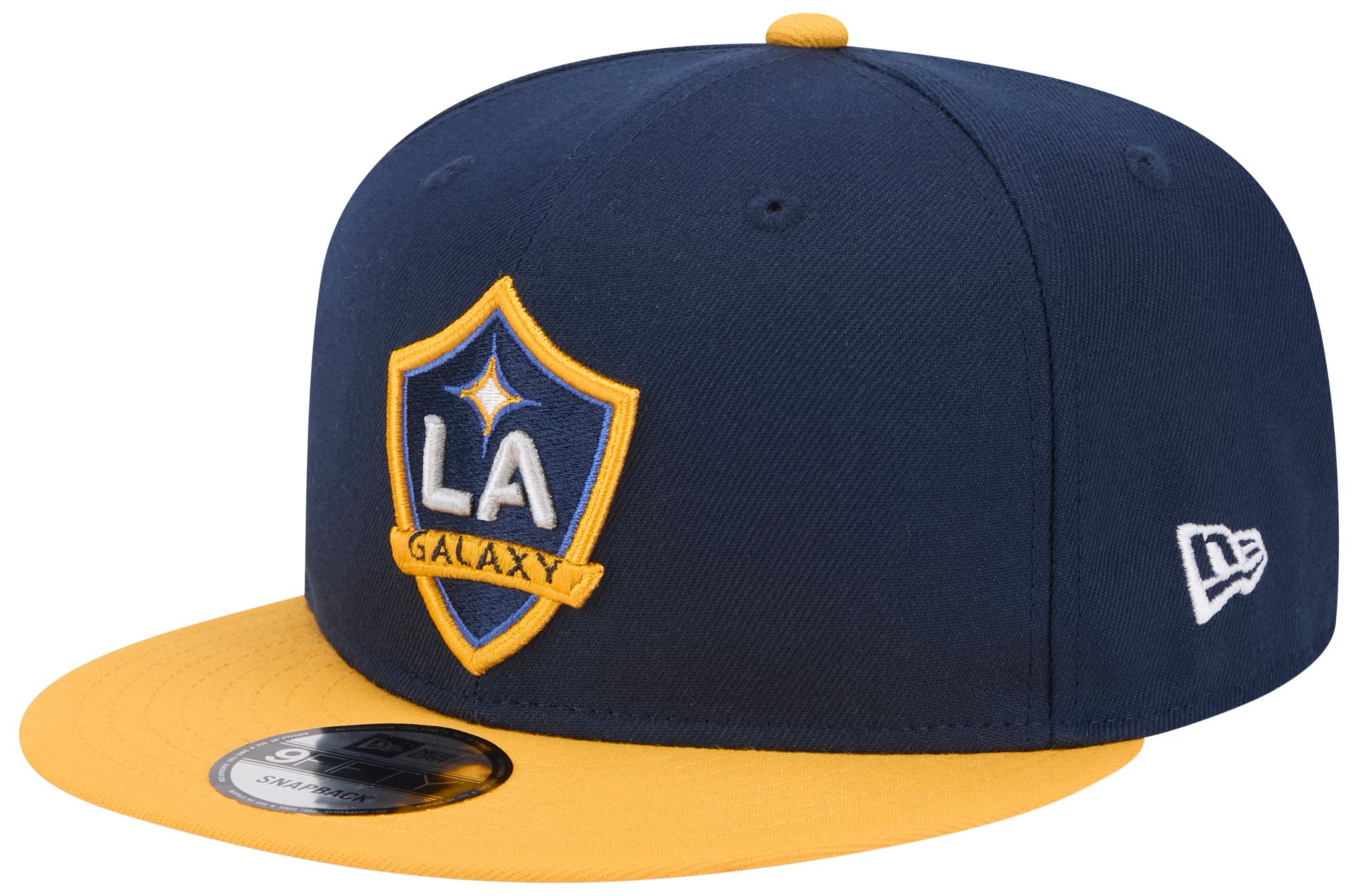 New Era Adult Los Angeles Galaxy Navy Logo 9Fifty Adjustable Hat