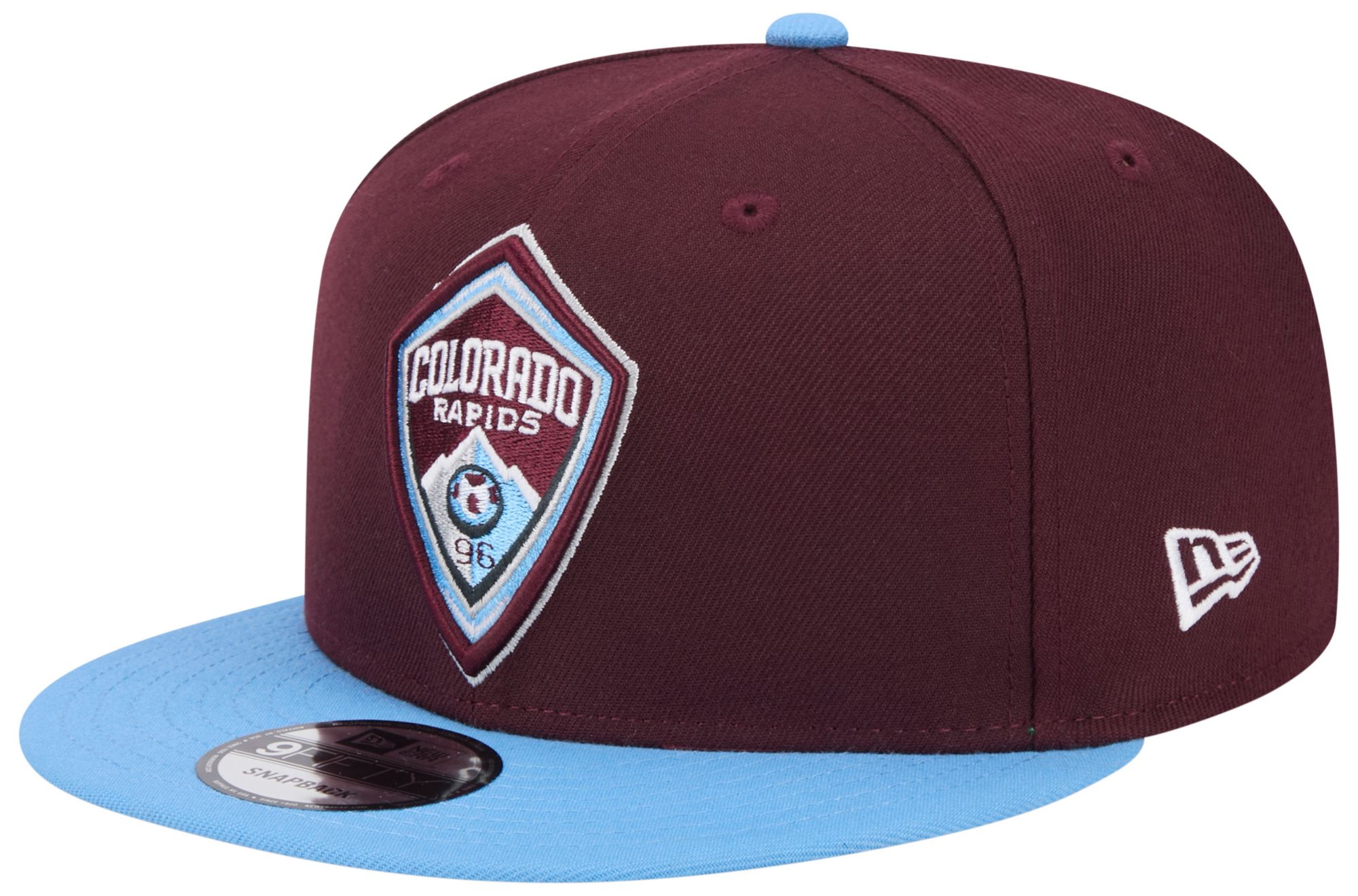 New Era Adult Colorado Rapids Maroon Logo 9Fifty Adjustable Hat