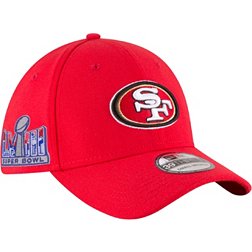 New Era Adult 2024 Super Bowl LVIII Bound San Francisco 49ers Side Patch 39Thirty Stretch Fit Hat