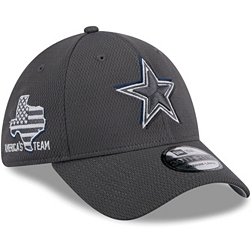 New Era Men's Dallas Cowboys 2024 NFL Draft Graphite 39Thirty Stretch Fit Hat