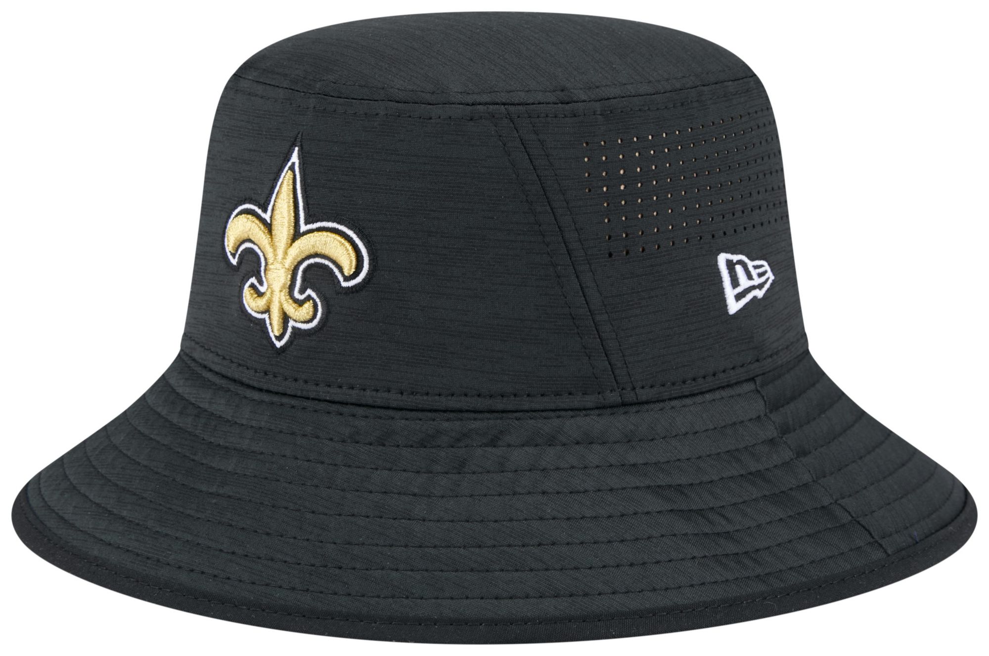 New Era Adult New Orleans Saints Black Digi Bucket Hat