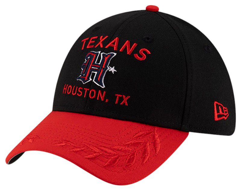 New Era Adult Houston Texans 2025 NFL Draft Blue 39Thirty Stretch Fit Hat