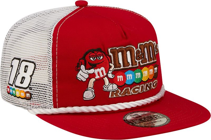 New Era Adult NASCAR Kyle Busch Golf Trucker Adjustable Hat