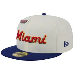 New Era Adult Miami Marlins Big League Chew Curveball Cotton Candy White 59Fifty Fitted Hat