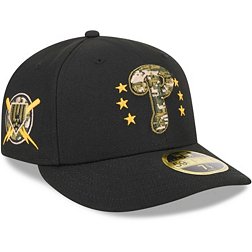 New Era Adult Philadelphia Phillies Armed Forces Day 2024 Black Low Profile 59Fifty Fitted Hat