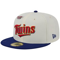 New Era Adult Minnesota Twins Big League Chew Curveball Cotton Candy White 59Fifty Fitted Hat