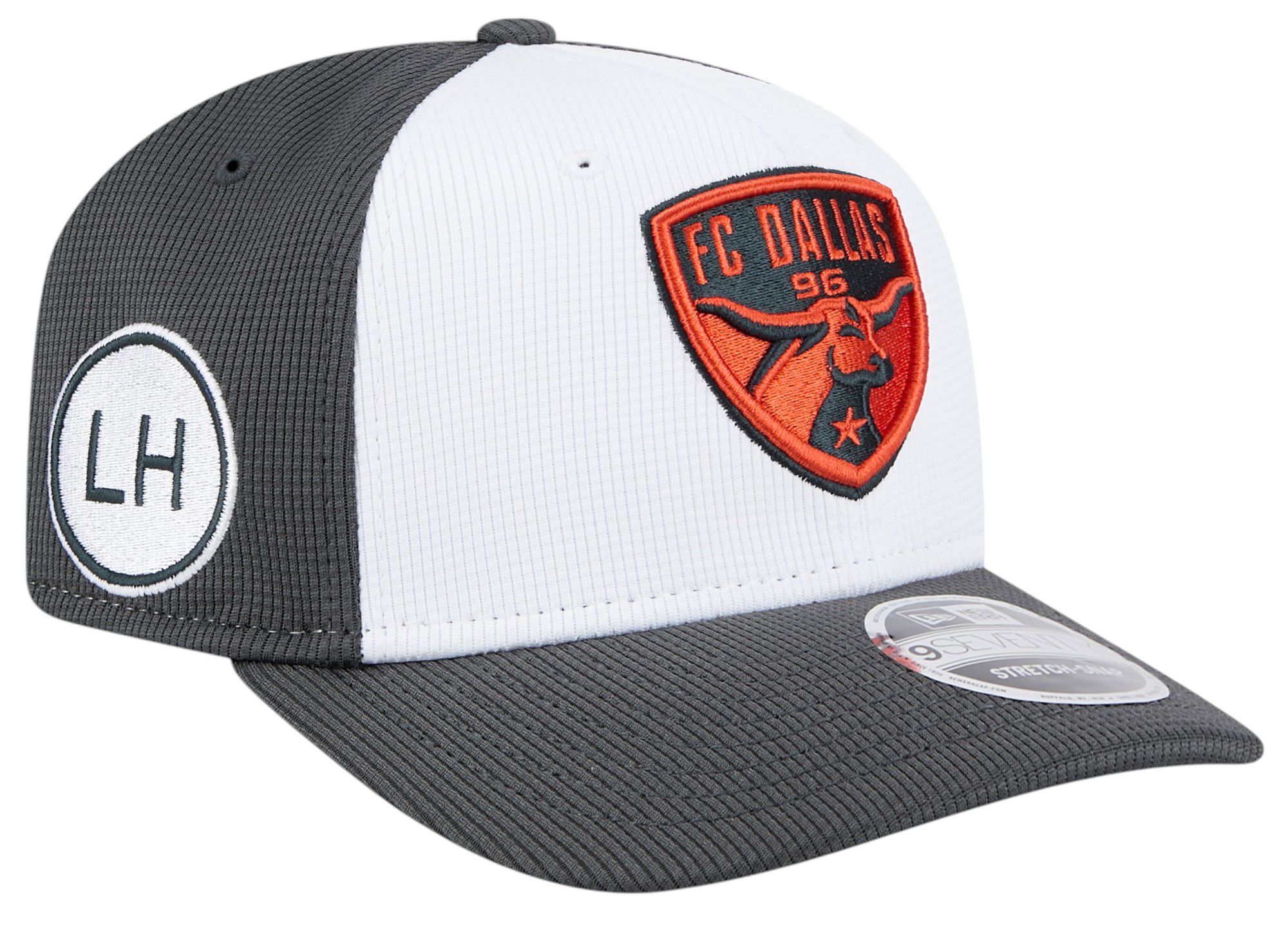 New Era Men's FC Dallas 2025- 2026 White Jersey Hook 9Seventy Adjustable Hat