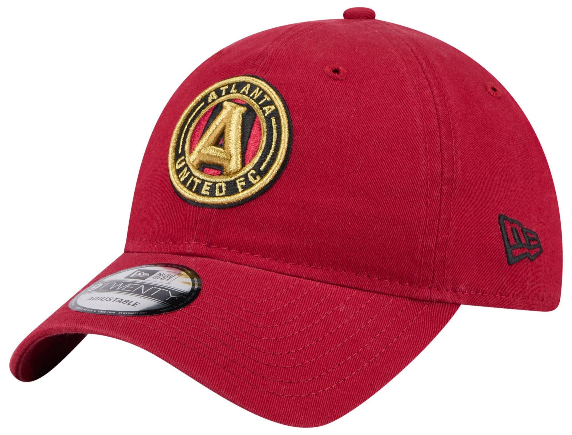 New Era Adult Atlanta United 2024 Alternate Logo 9Twenty Red Adjustable Hat