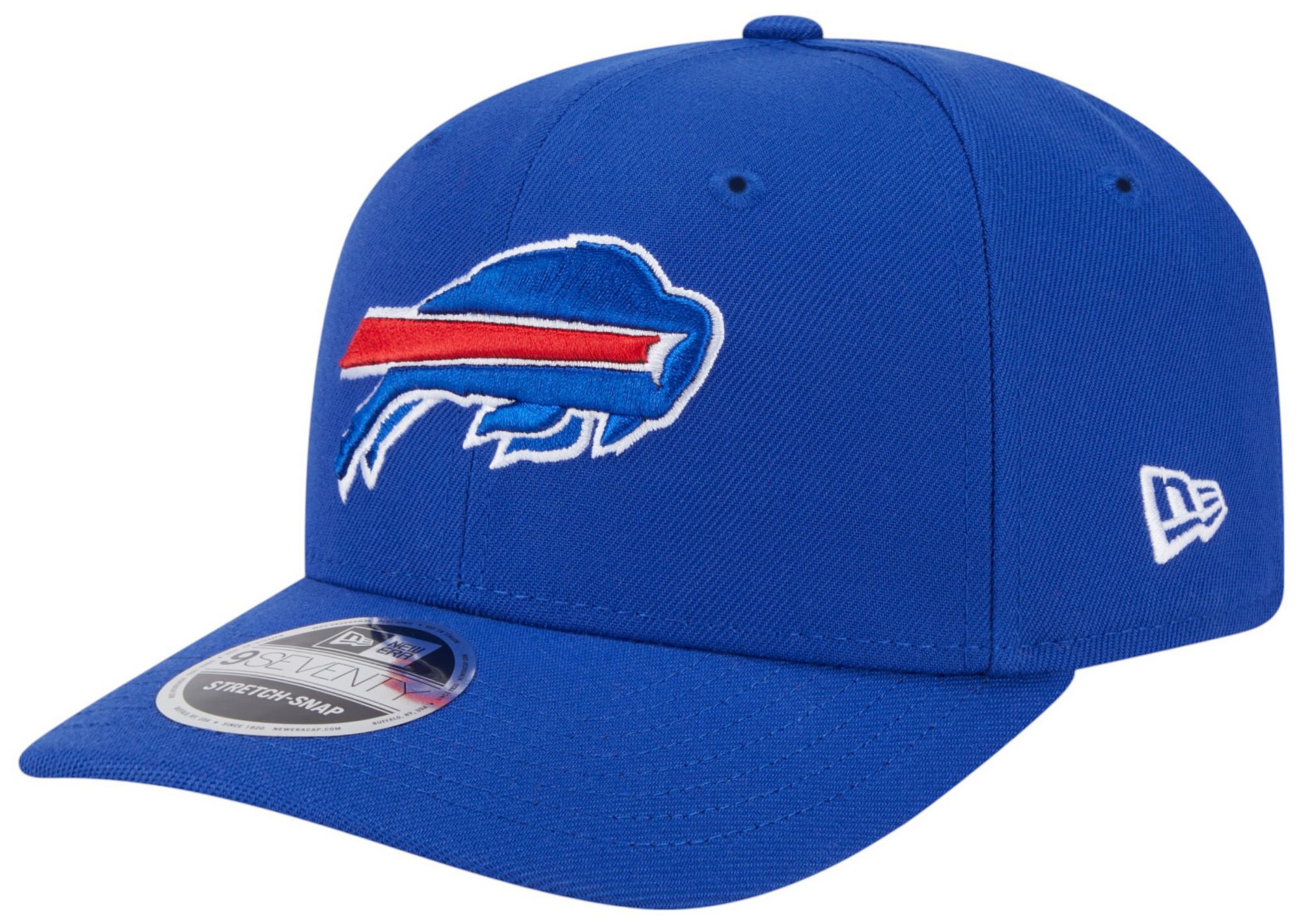 New Era Men's Buffalo Bills Blue 970 Adjustable Stretch-Snap Hat