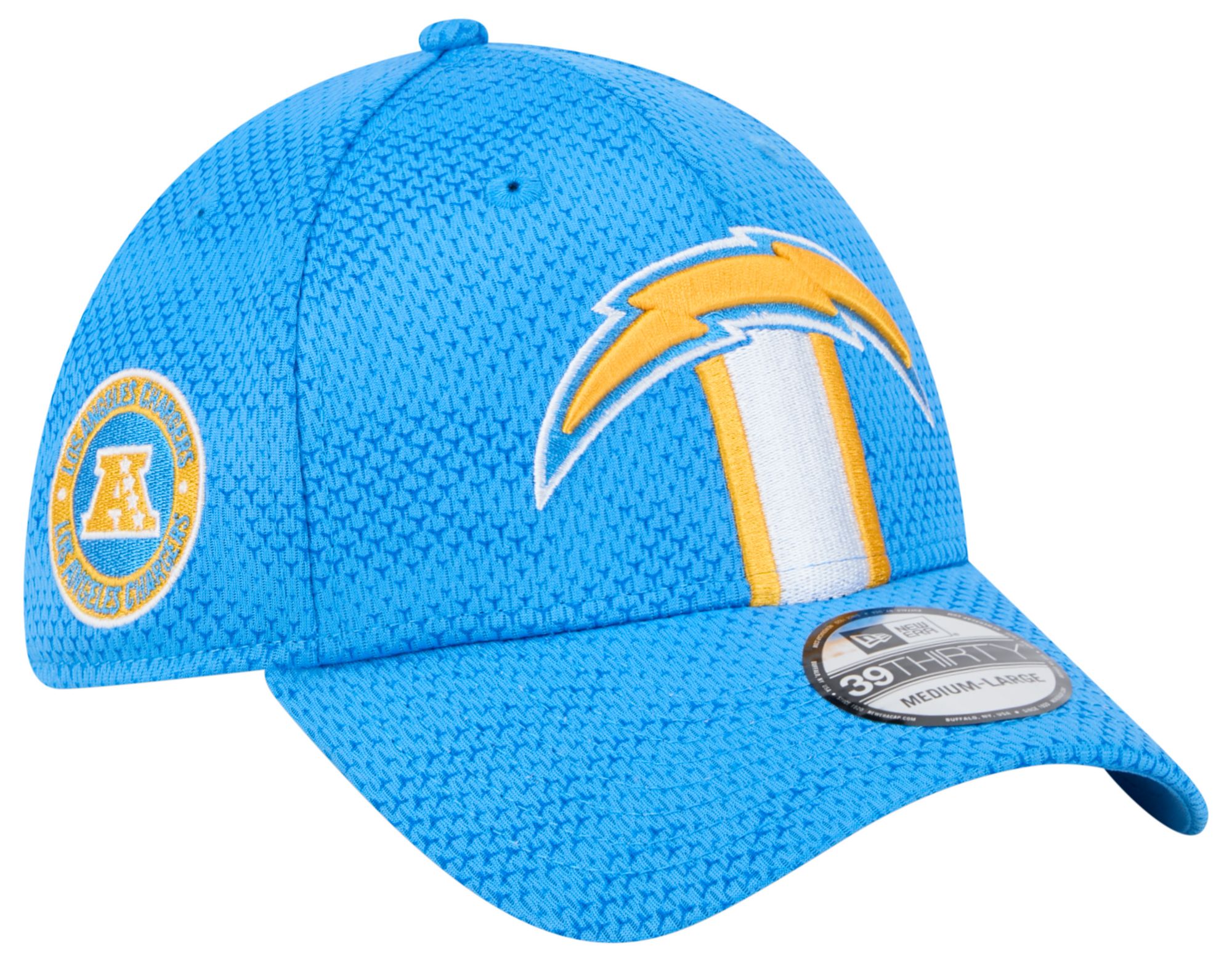 New Era Men's Los Angeles Chargers Sideline 39Thirty Stretch Fit Hat