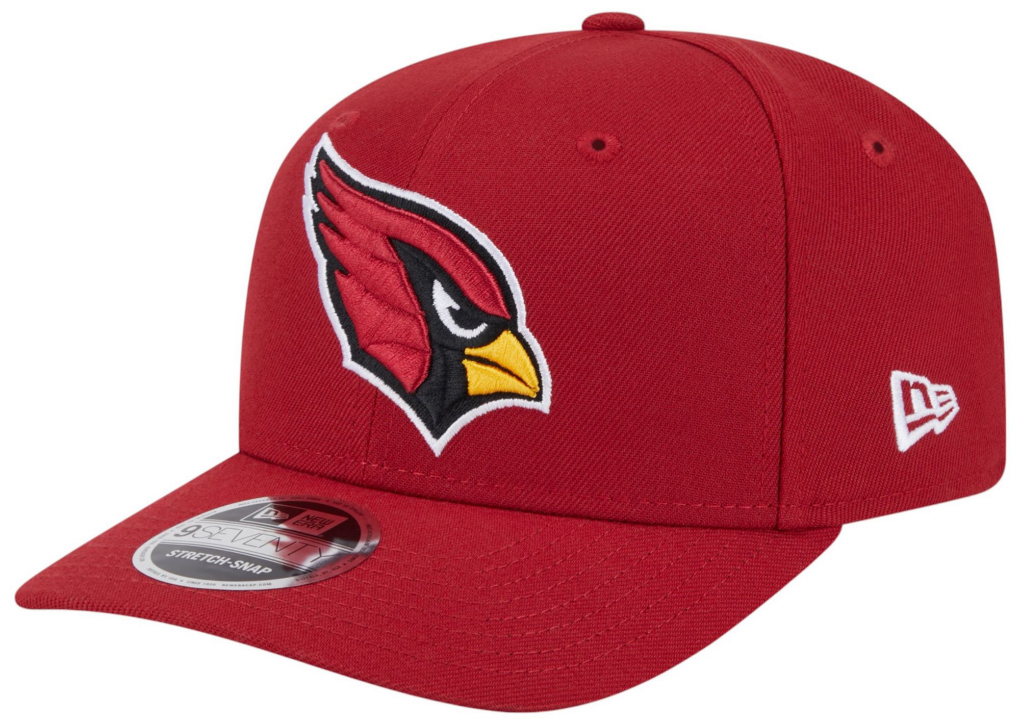 New Era Men's Arizona Cardinals Red 970 Adjustable Stretch-Snap Hat