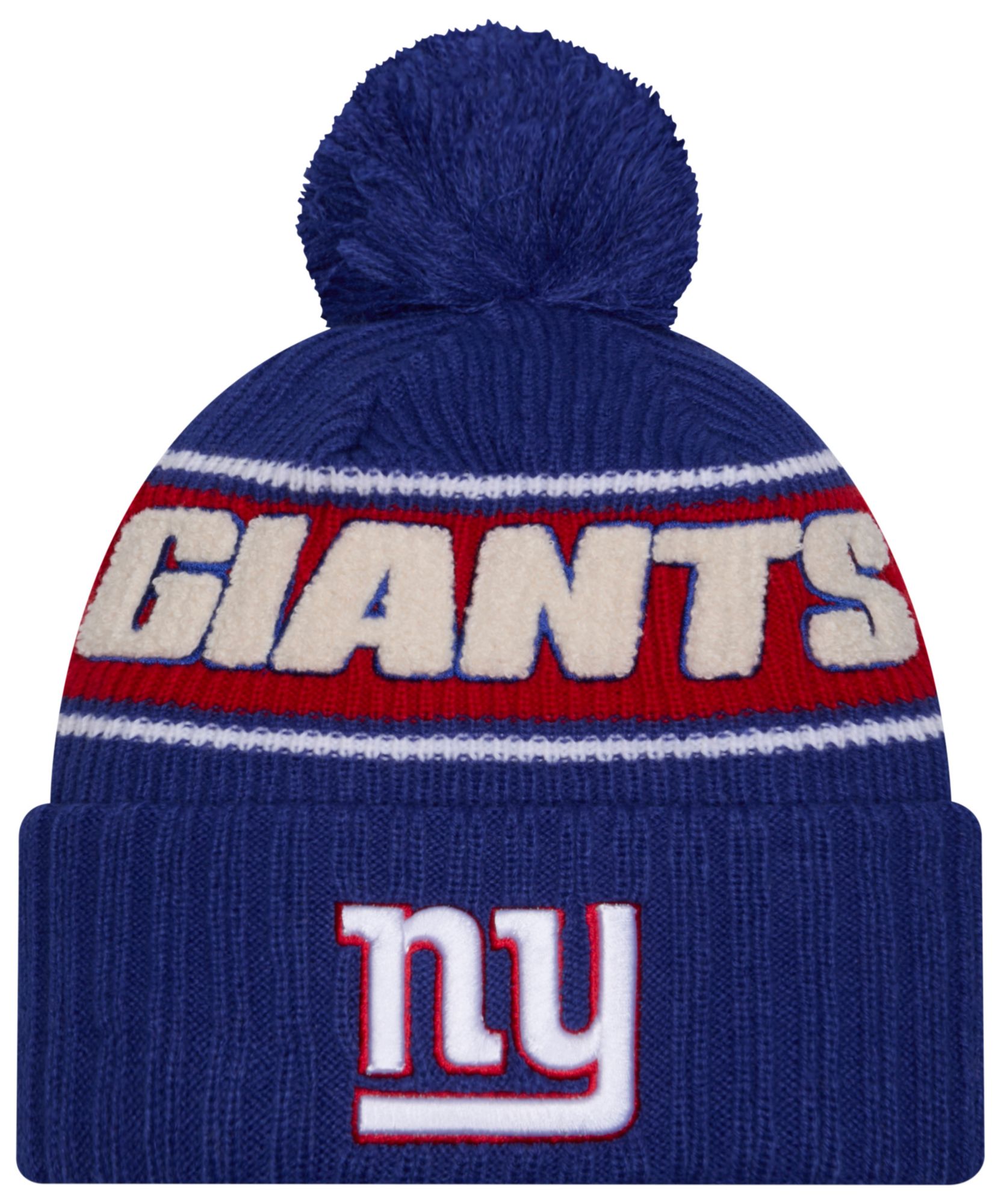 New Era Men's New York Giants Sideline Sport Team Color Knit Beanie