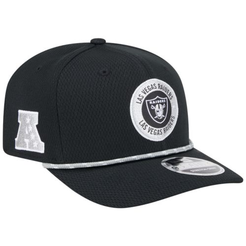 【New Era】完売前に！Las Vegas Raiders/クルーネック New Era Adult Las Vegas Raiders Sideline 2025 Black 9Seventy
