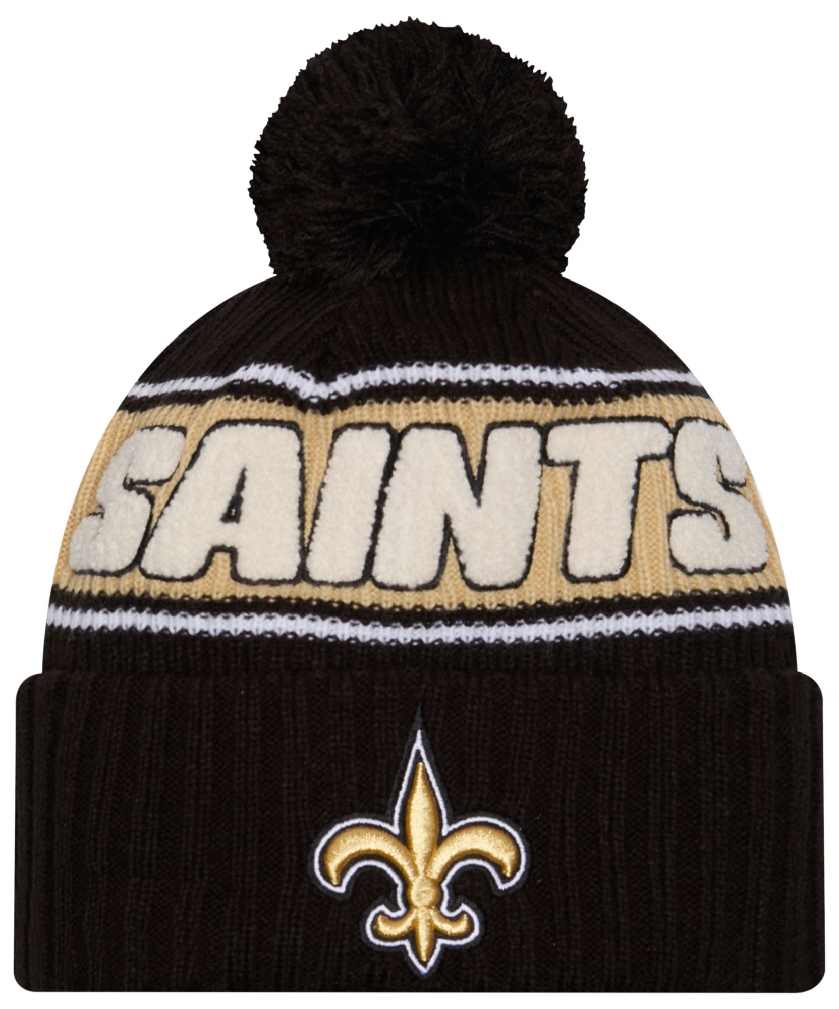 New Era Men's New Orleans Saints Sideline Sport Team Color Knit Beanie