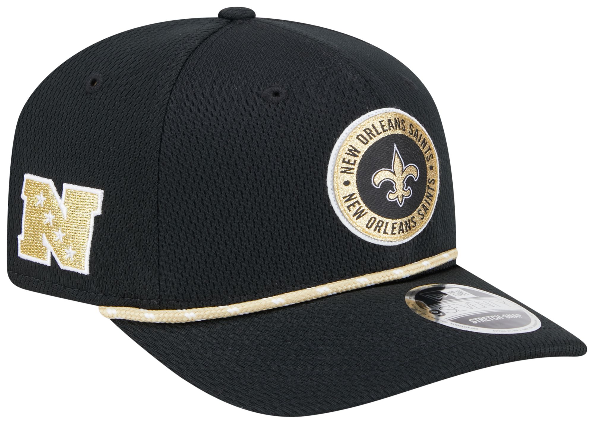New Era Men's New Orleans Saints Sideline 9Seventy Adjustable Hat