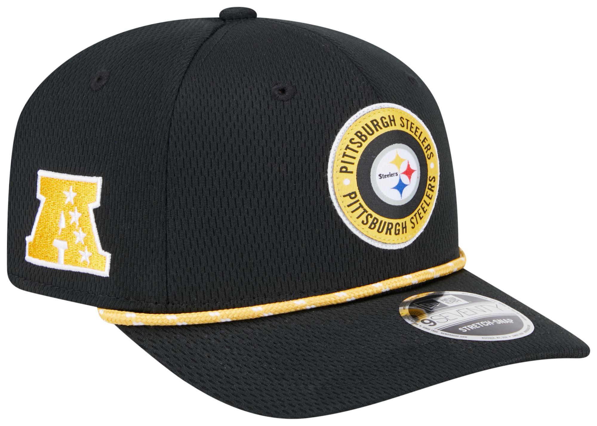 New Era Men's Pittsburgh Steelers Sideline 9Seventy Adjustable Hat