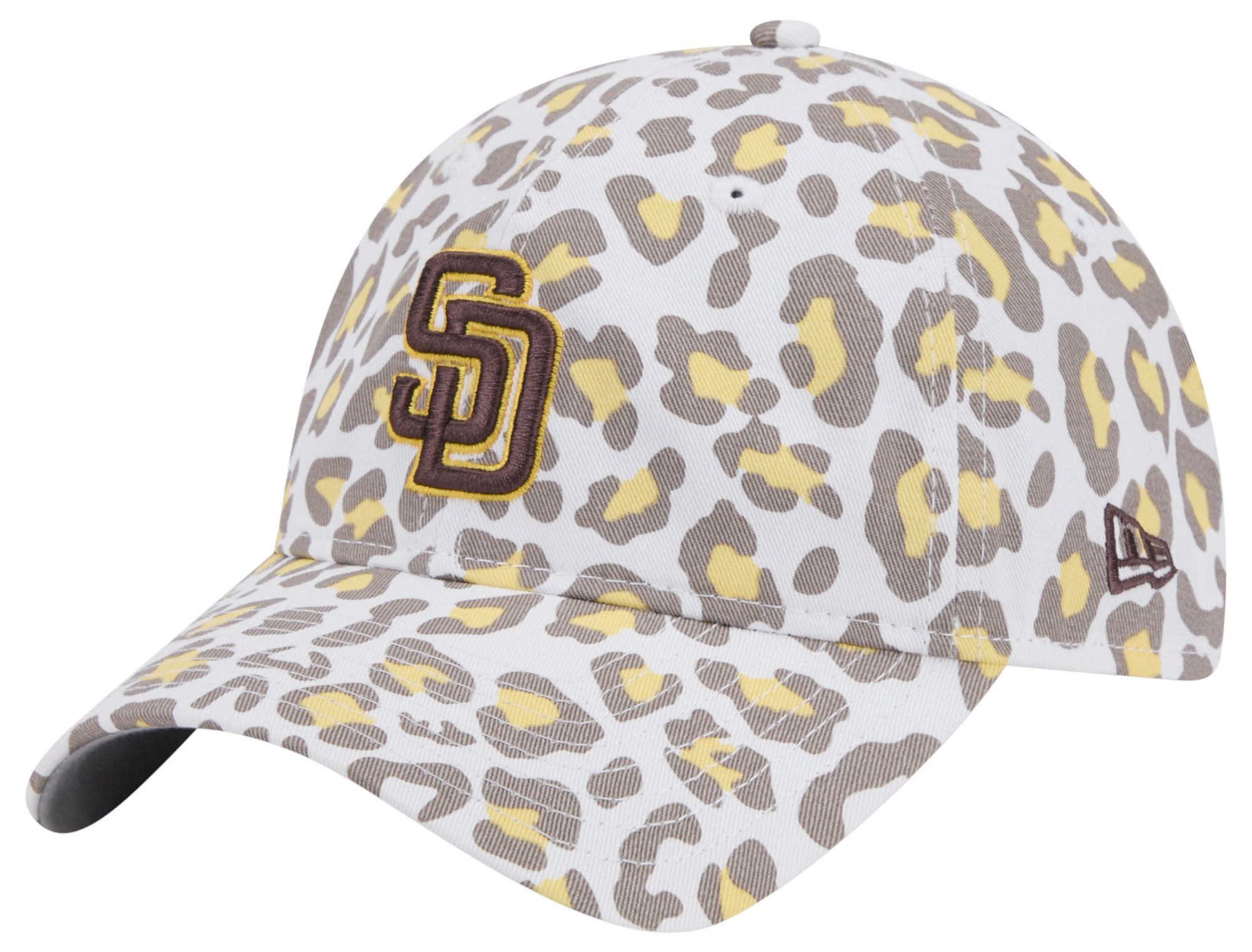 New Era Women's San Diego Padres White Active 9Twenty Adjustable Hat