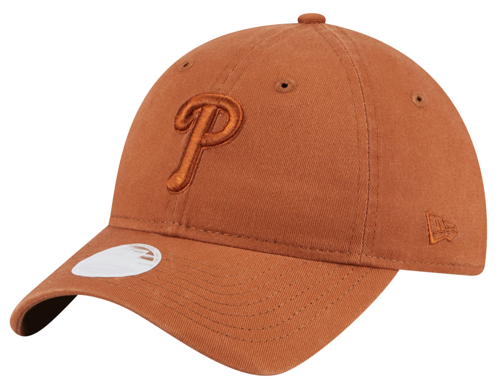 New Era Women's Philadelphia Phillies Brown 9Twenty Adjustable Hat