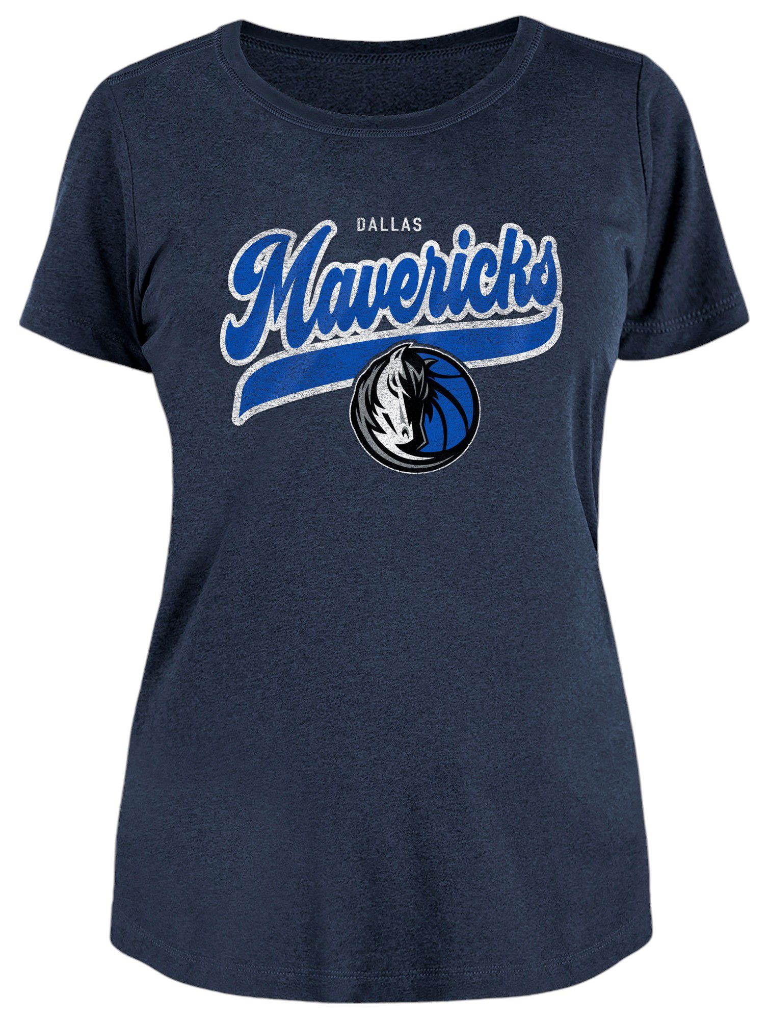 New Era Women's Dallas Mavericks Script T-Shirt