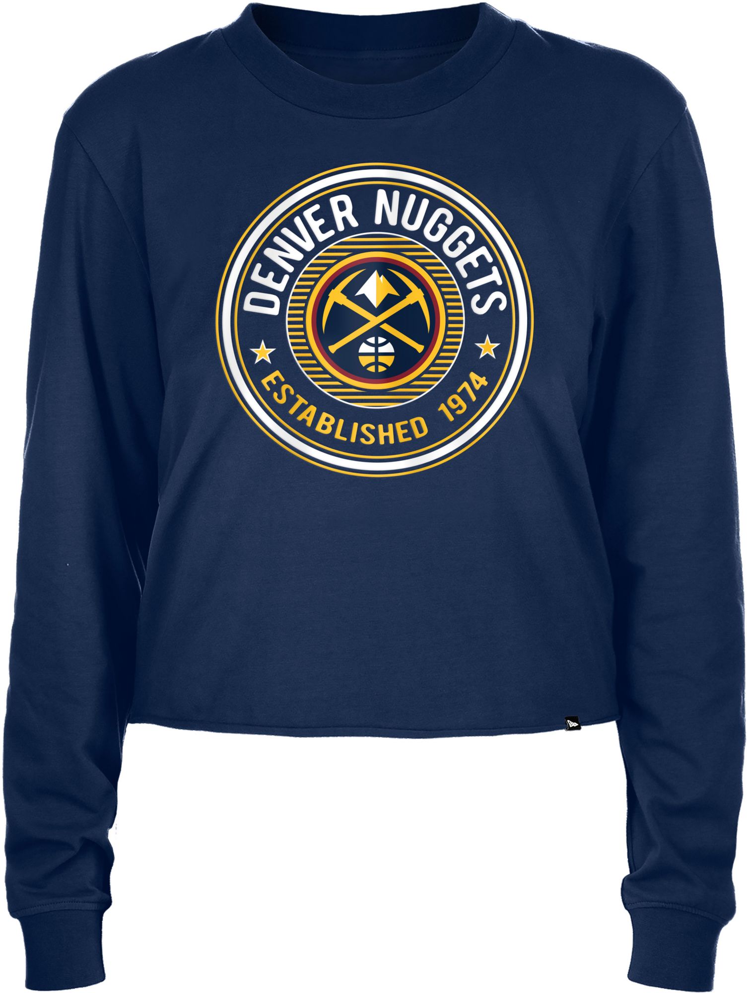New Era Women's Denver Nuggets OTC Long Sleeve T-Shirt