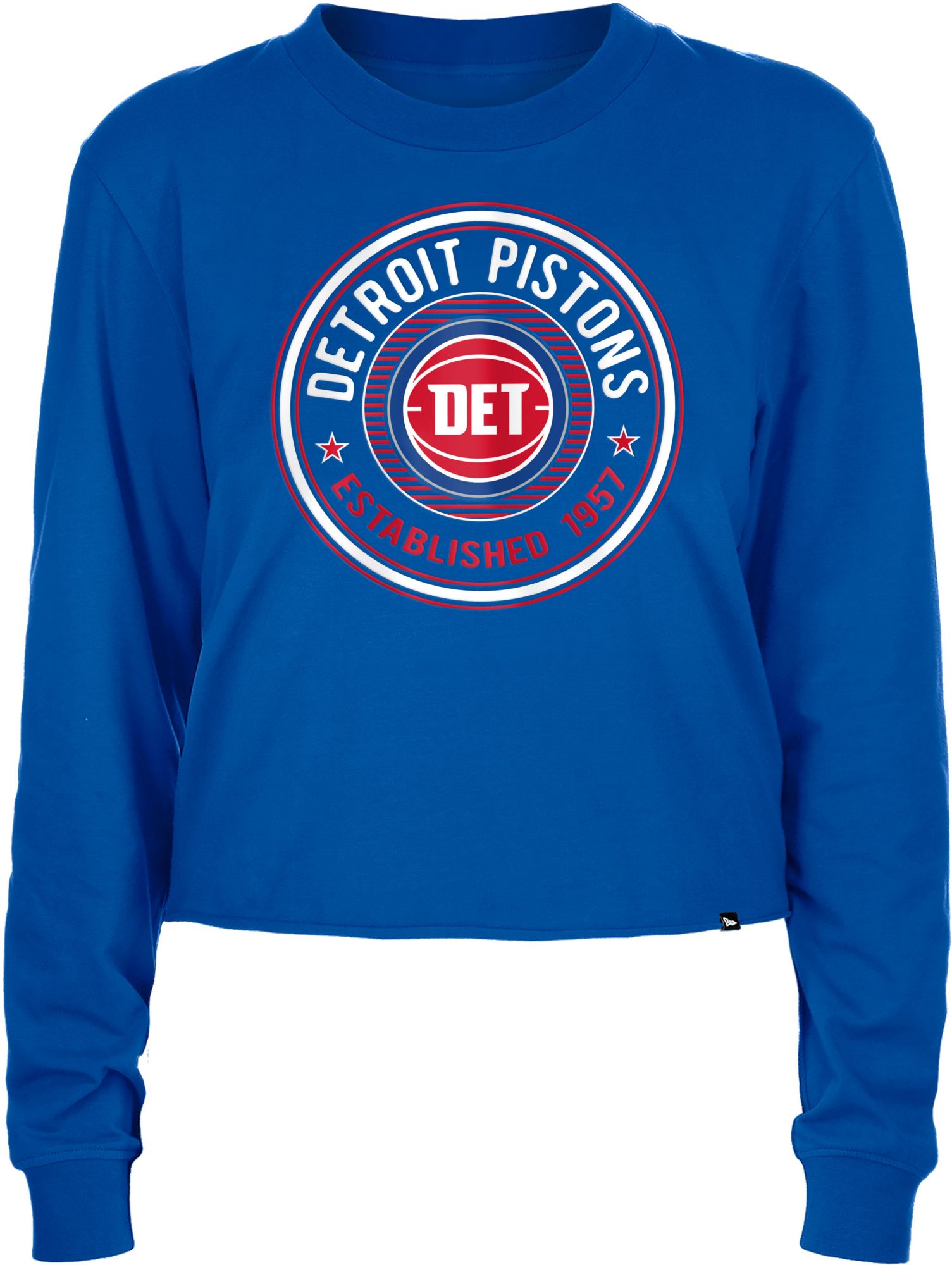 New Era Women's Detroit Pistons OTC Long Sleeve T-Shirt