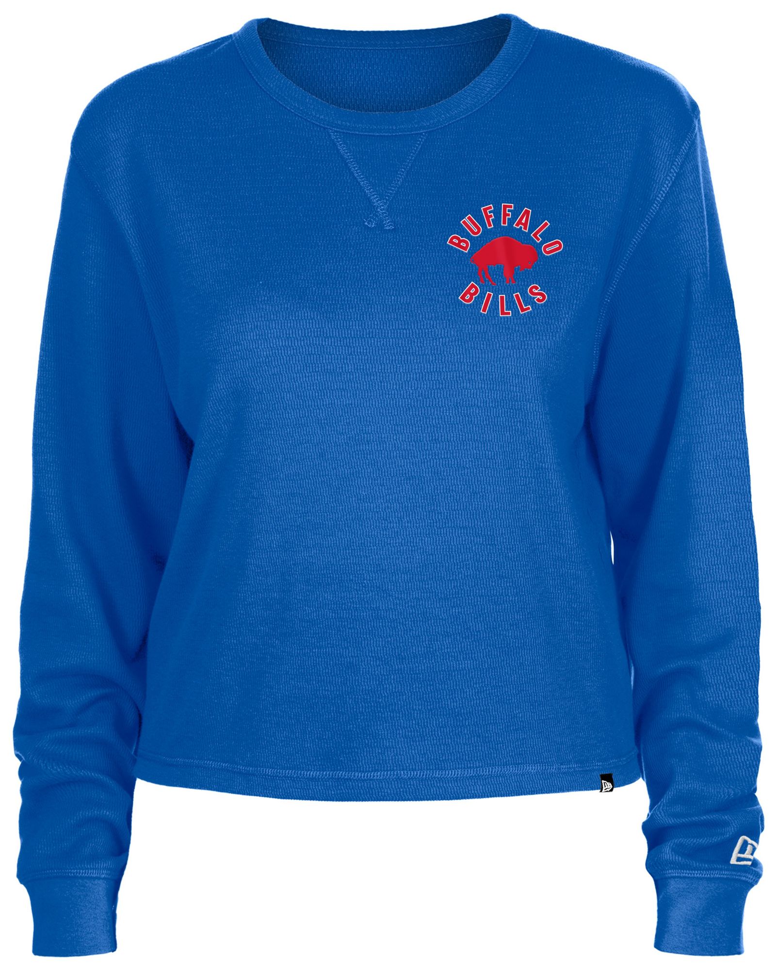 New Era Women's Buffalo Bills Thermal Blue Long Sleeve T-Shirt