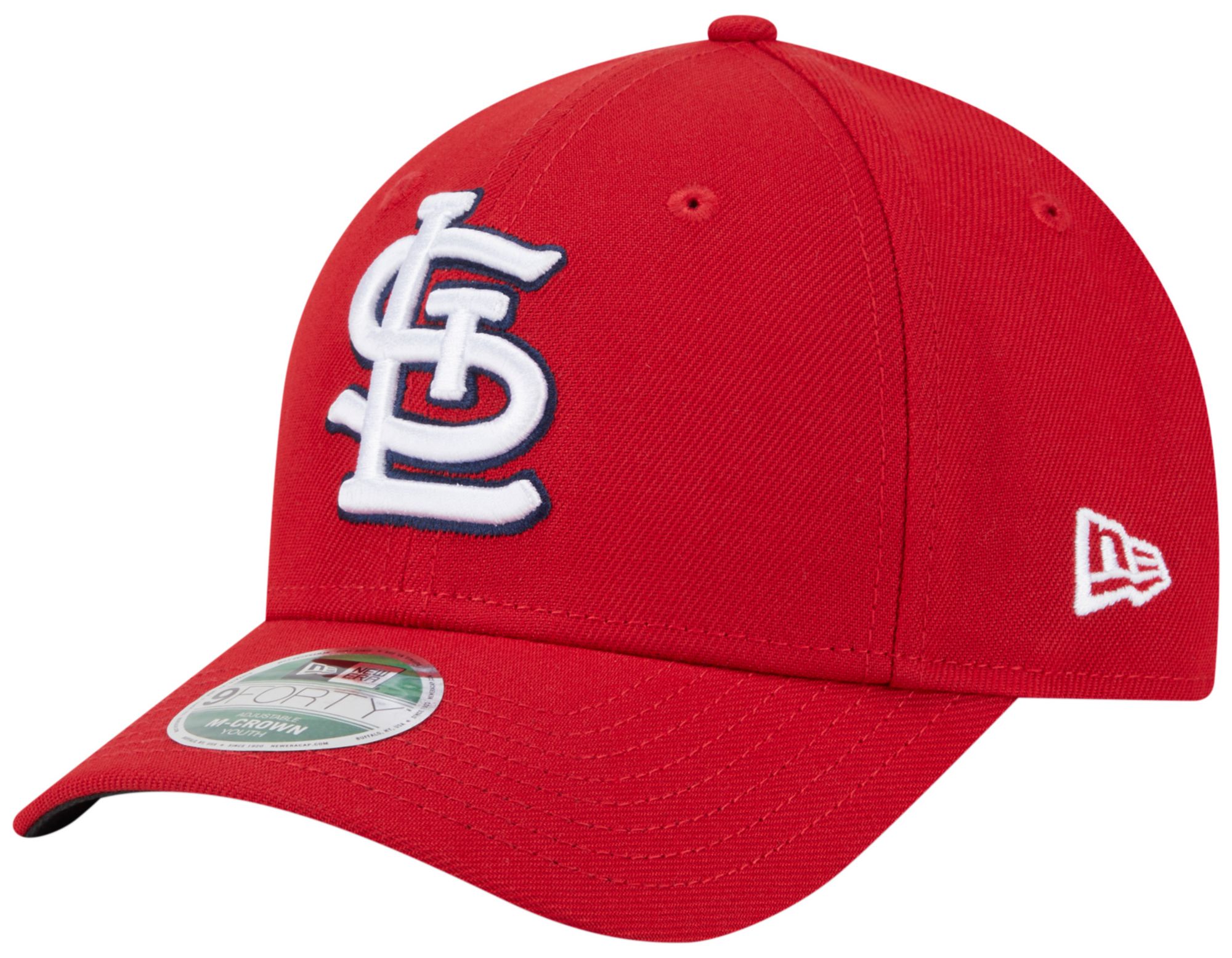 New Era Youth St. Louis Cardinals Red Player Replica 9Forty Adjustable Hat