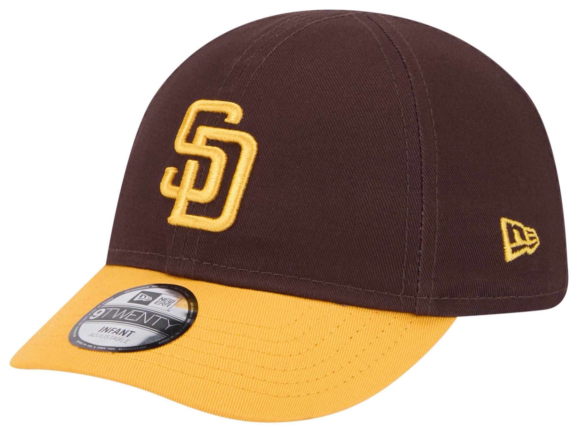 New Era Adult San Diego Padres Brown My First 9Twenty Adjustable Hat