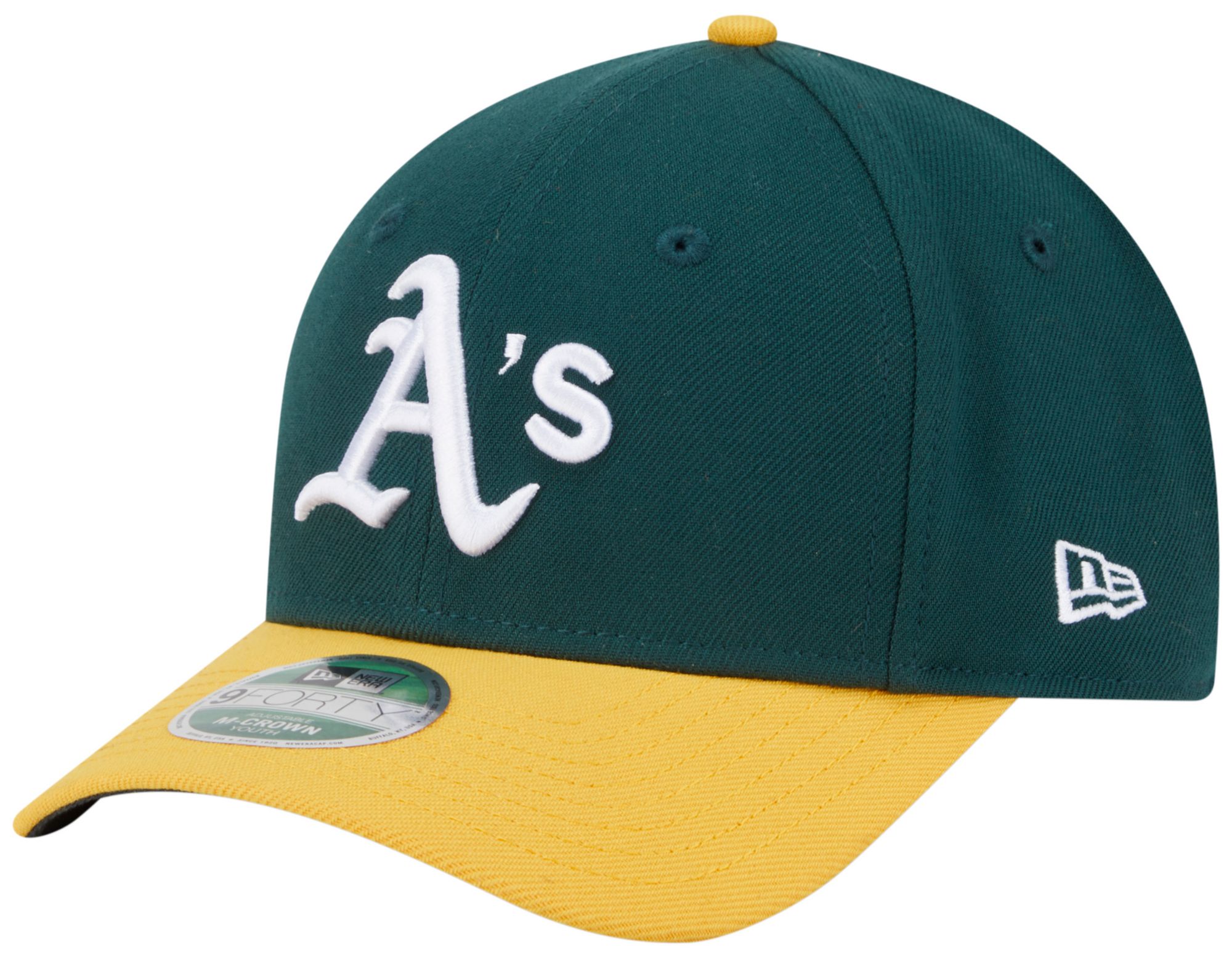 New Era Youth Athletics Green Player Replica 9Forty Adjustable Hat