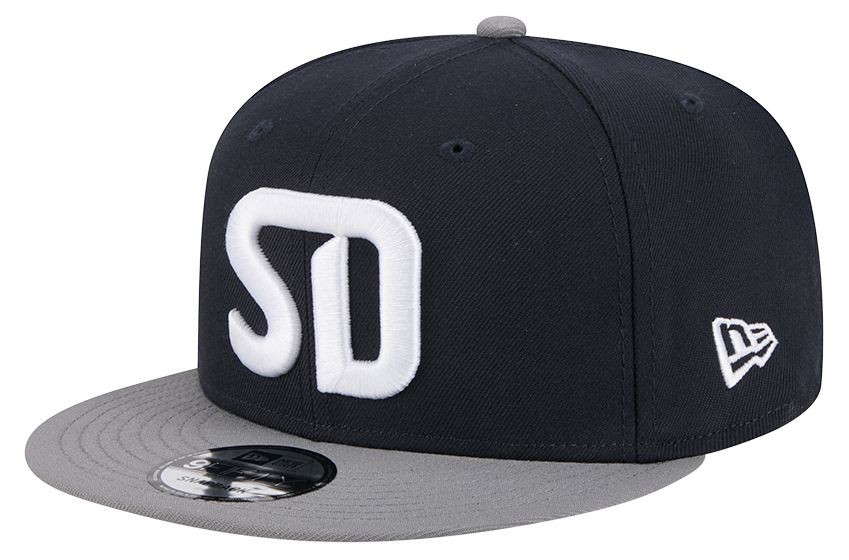 New Era Youth San Diego FC Navy Logo 9Fifty Adjustable Hat