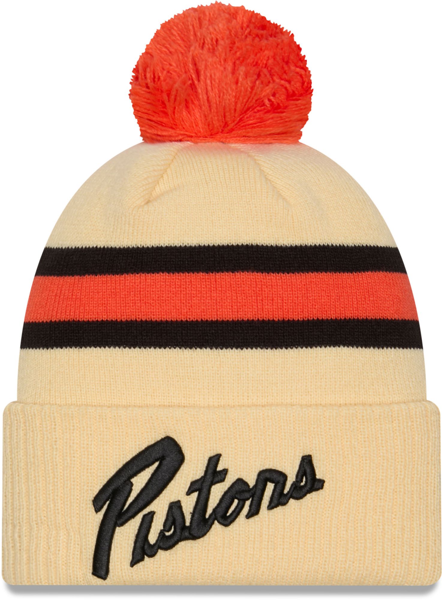 New Era Youth 2024-25 City Edition Detroit Pistons Knit Hat
