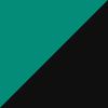 Teal/Black/White