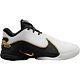 White/Black/Metallic Gold