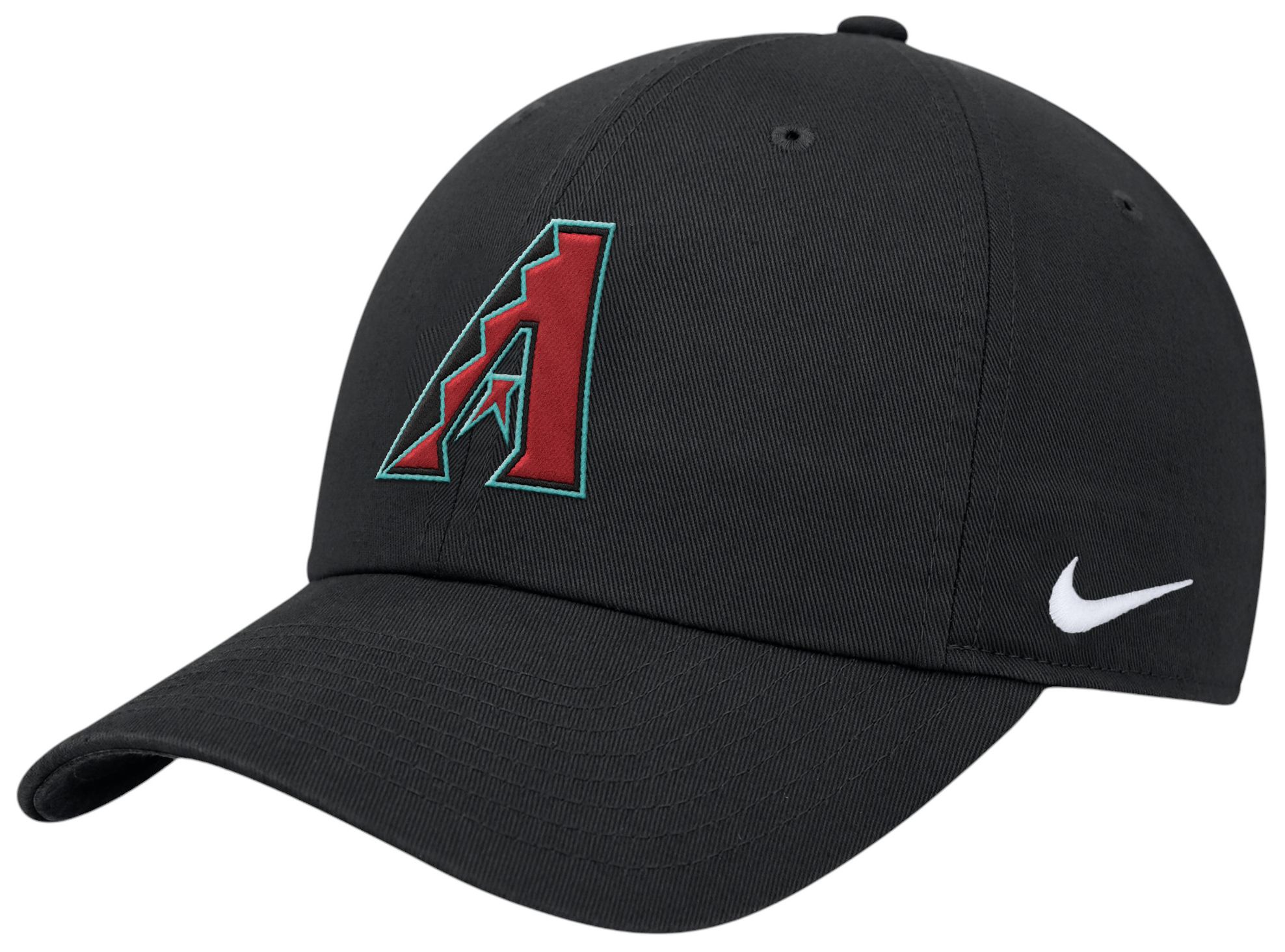 Nike Adult Arizona Diamondbacks Black Club Evergreen Adjustable Hat