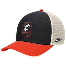 Nike Adult San Francisco Giants Black Cooperstown Rewind Adjustable Trucker Hat