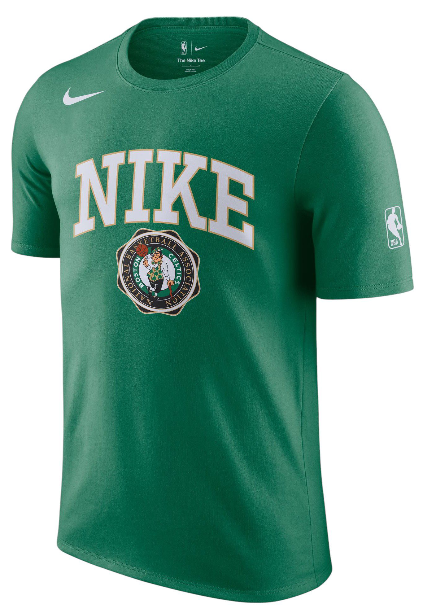 Nike Adult Boston Celtics Green College T-Shirt