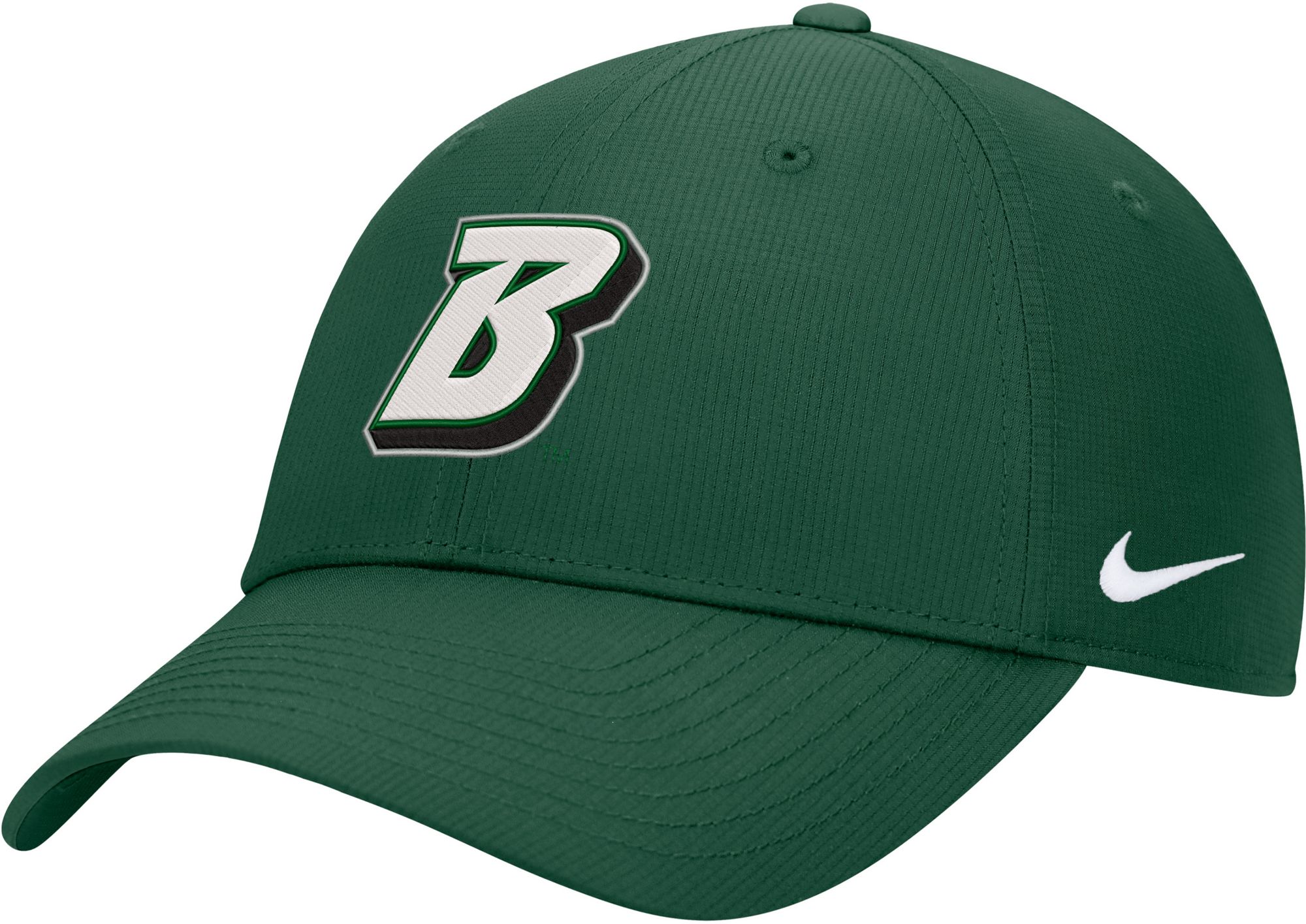Nike Men's Binghamton Bearcats Dark Green Logo Club Stretch Hat