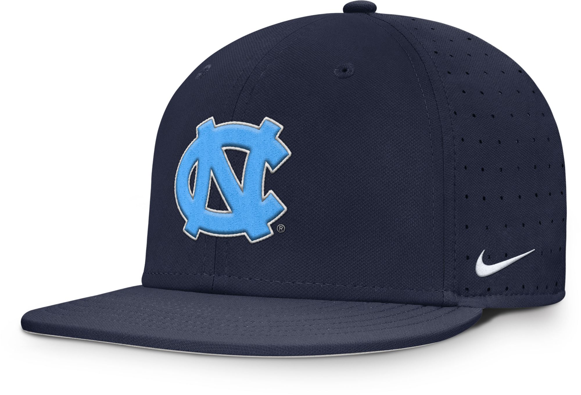 Nike Adult North Carolina Tar Heels Aero College Navy Fitted Hat