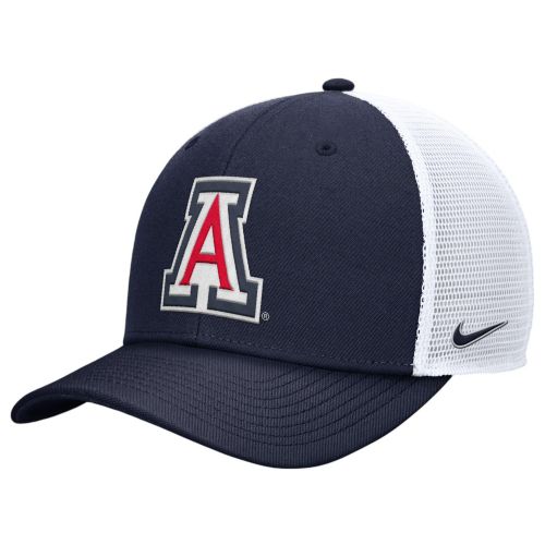University Of Arizona Wildcats Baseball Hat - Desert Cactus, Adjustable Strap, Vintage Blue