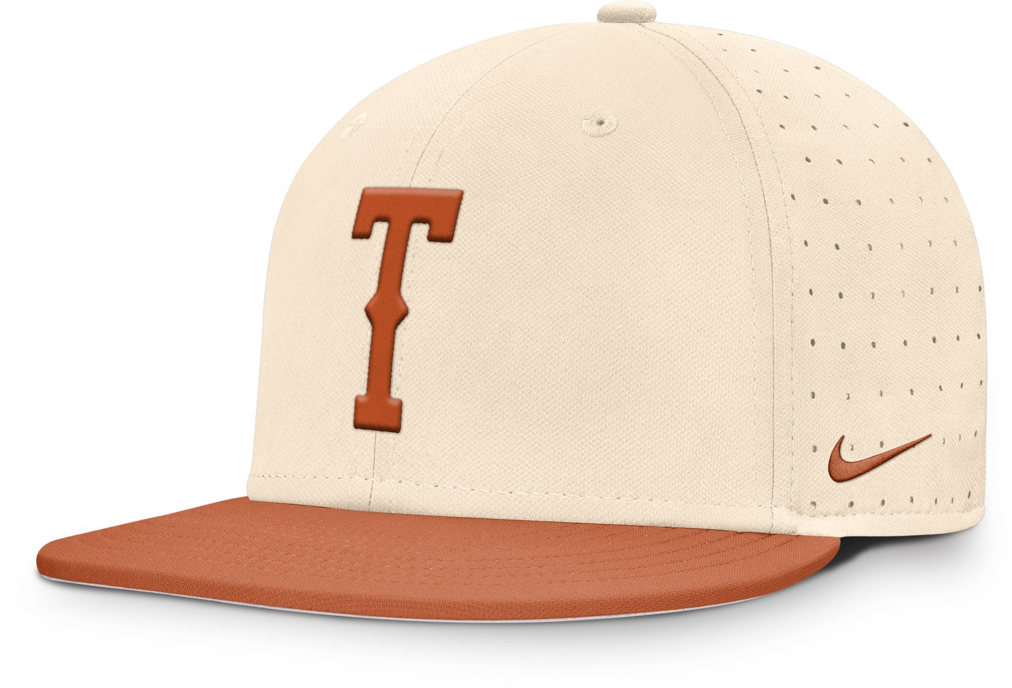 Nike Adult Texas Longhorns Natural Aero Fitted Hat