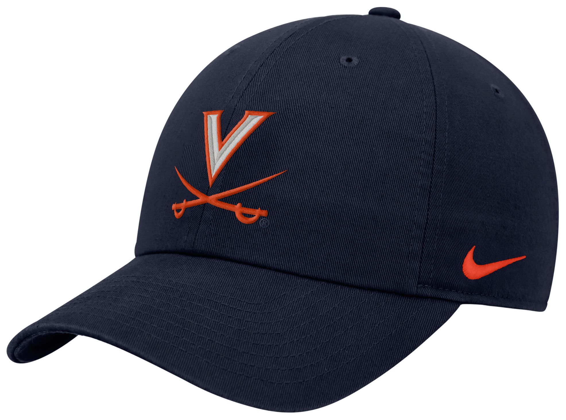 Nike Adult Virginia Cavaliers Navy Logo Club Adjustable Hat