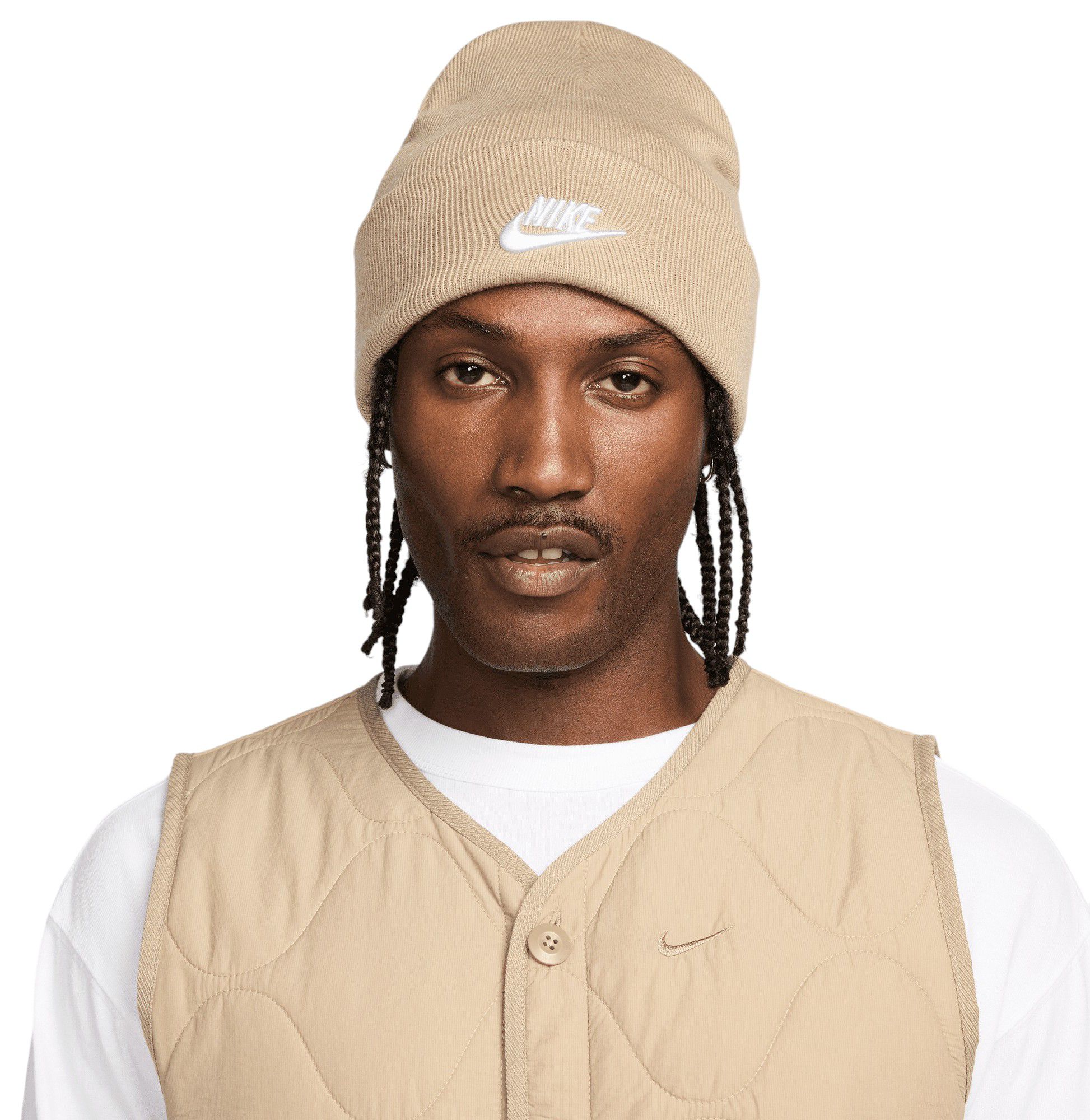 Khaki/White