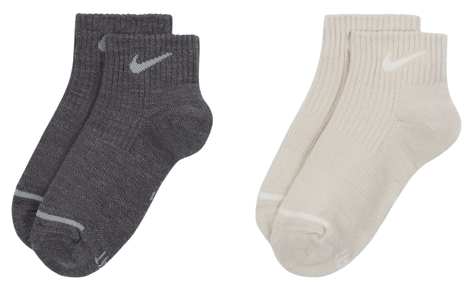 Nike Everyday Wool Cushioned Ankle Socks- 2 Pair