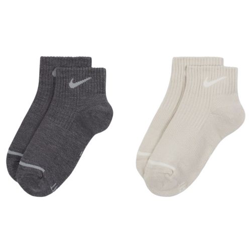 【Nike】Nike Everyday Cushioned Ankle Socks (2 Pairs) Nike Everyday Wool Cushioned Ankle Socks- 2 Pair | Dick's