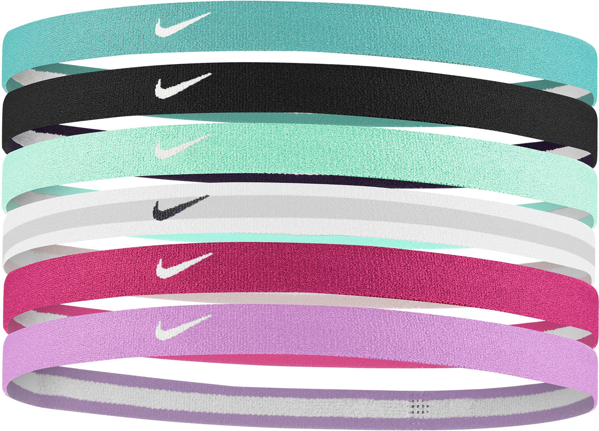 Nike Swoosh Headbands - 6 Pack