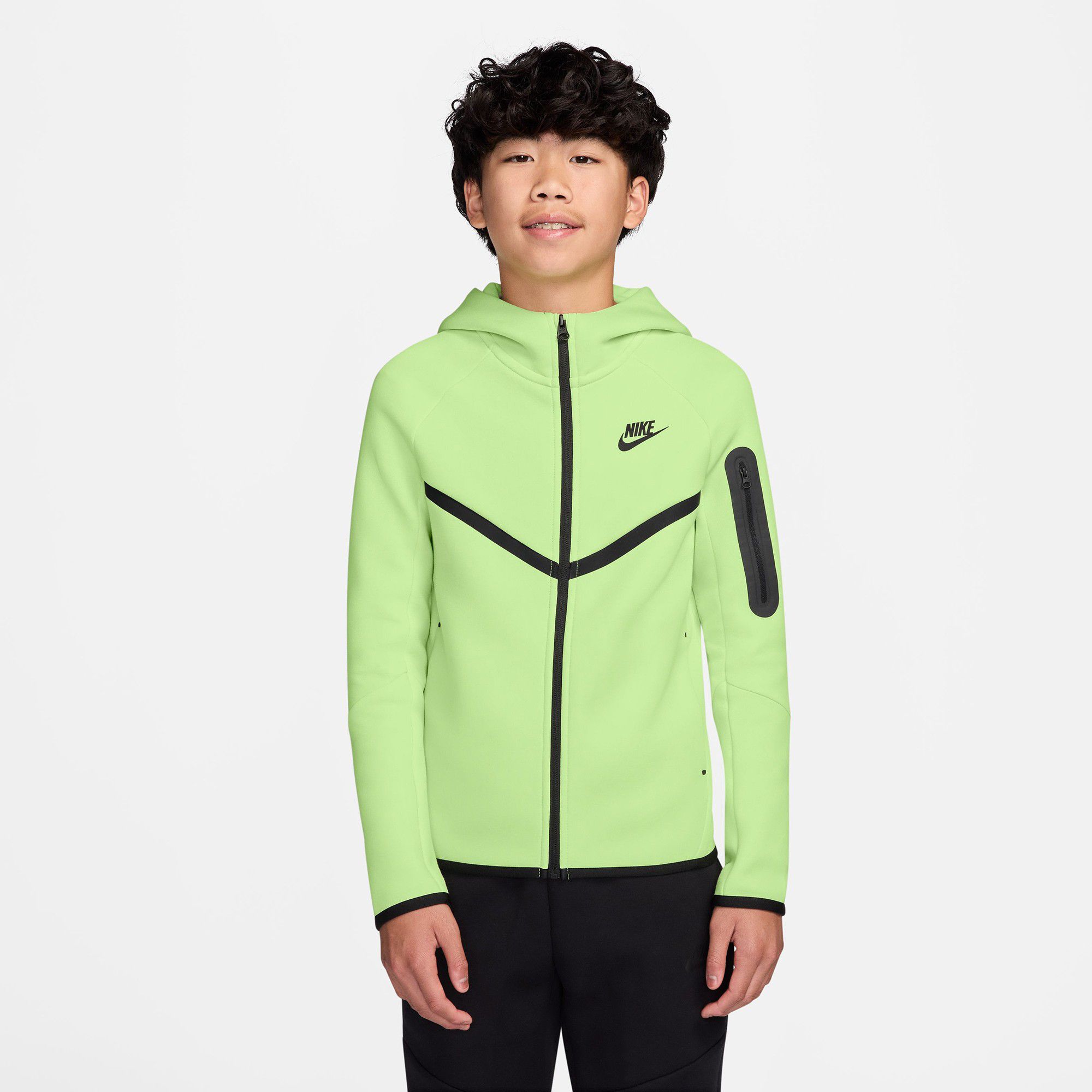 Nike Boys' Tech Fleece Full-Zip Sweatshirt
