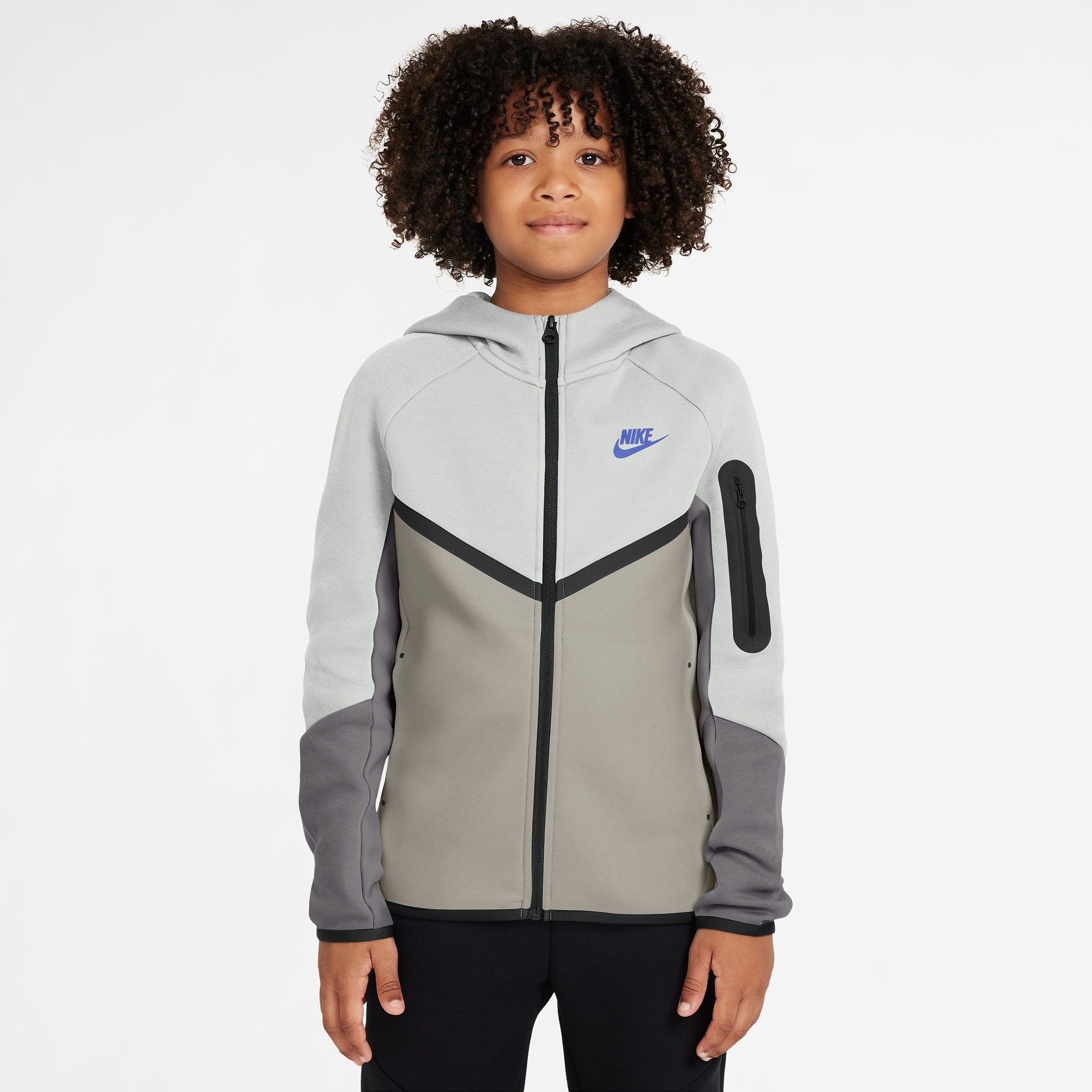 Nike Boys' Tech Fleece Full-Zip Sweatshirt