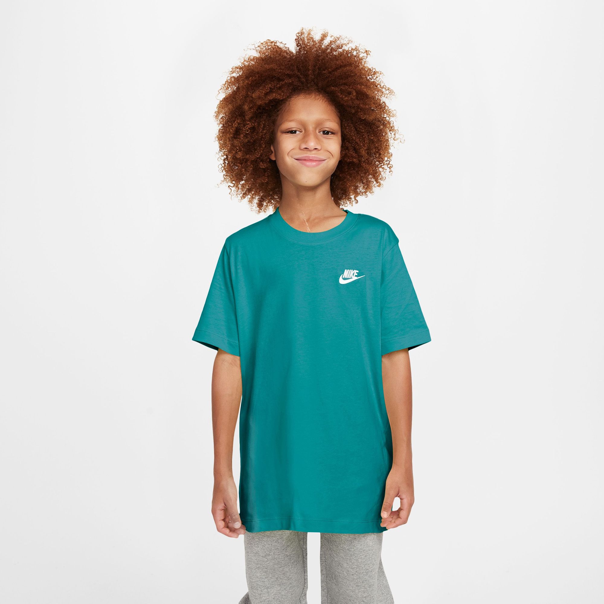 Nike Kids' Sportswear Embroidered Futura T-Shirt